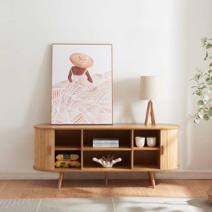 Dressoir Nordkapp 140x40x56 cm houtkleurig
