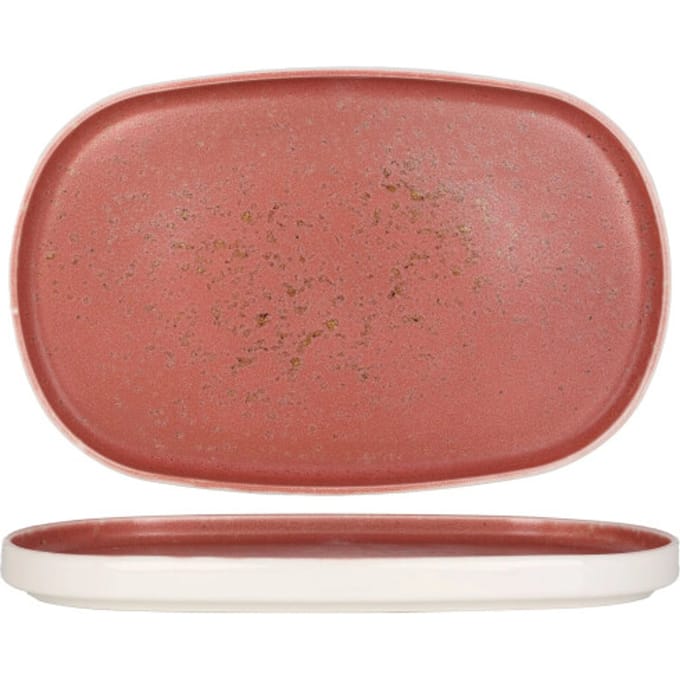 Rinart Serveerschaal - Rosa - Porselein - 34 cm - set van 2