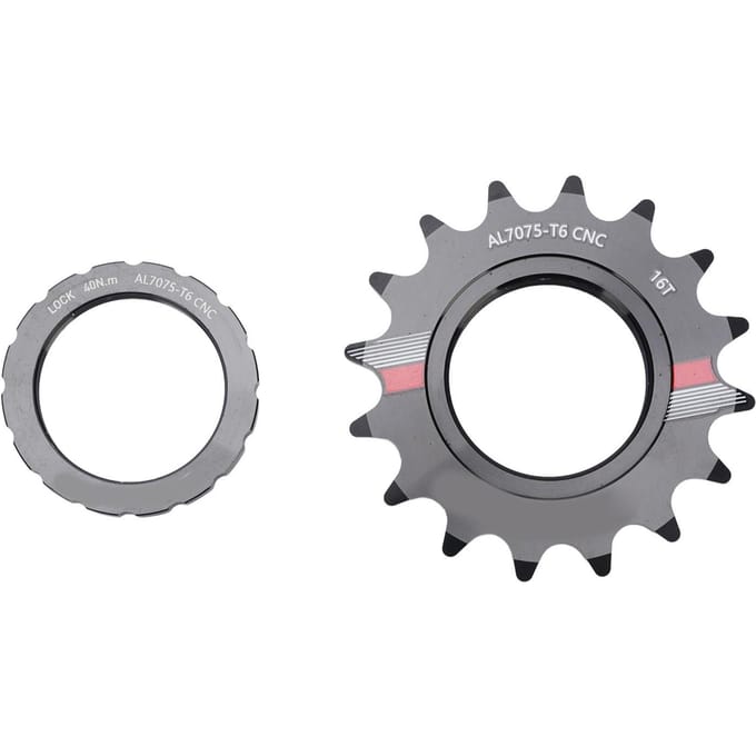 Fixed Gear Single Speed Fiets Freewheel Aluminiumlegering Lichtgewicht Fiets Freewheel Vervanging 16T gray