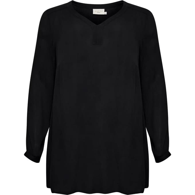 Tuniek met lange mouwen voor vrouwen KAFFE Curve Ami