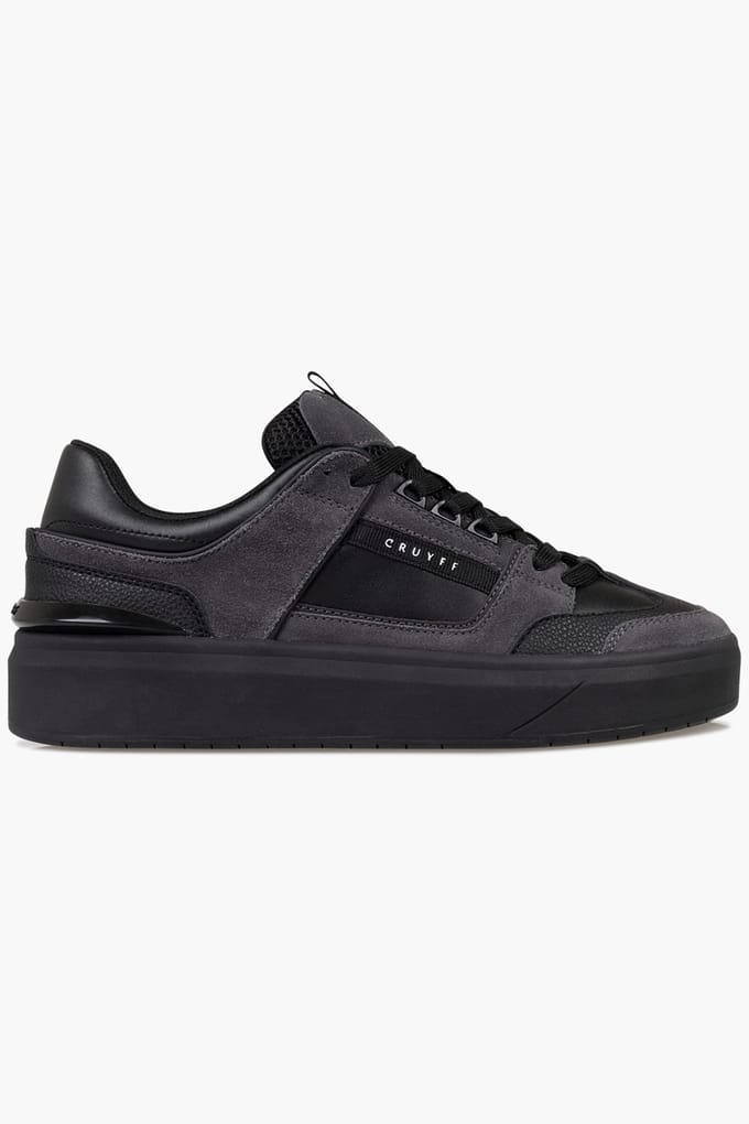 Cruyff Kickturn zwart grijs sneakers heren (CC253100958)