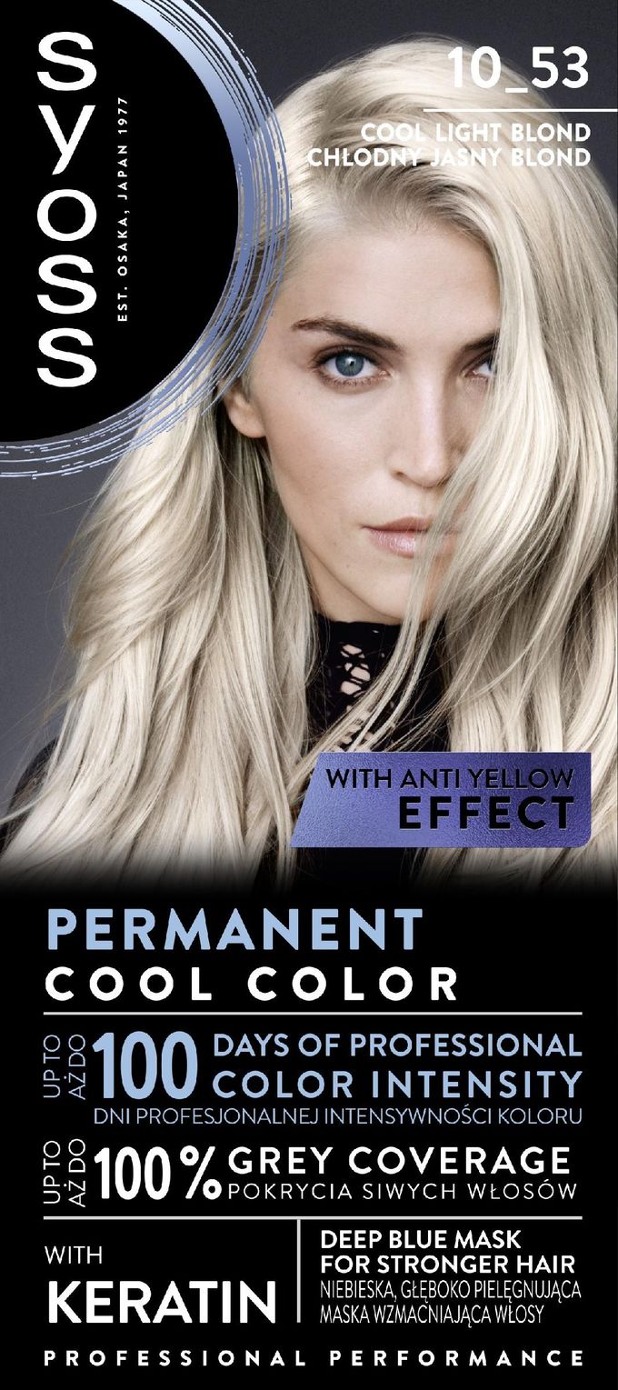 Syoss Haarkleur 10-53 Koel Lichtblond