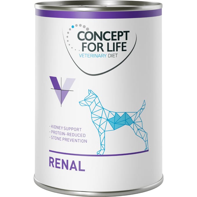 24 x 400 g Renal Concept for Life Veterinary Diet Natvoer voor Honden