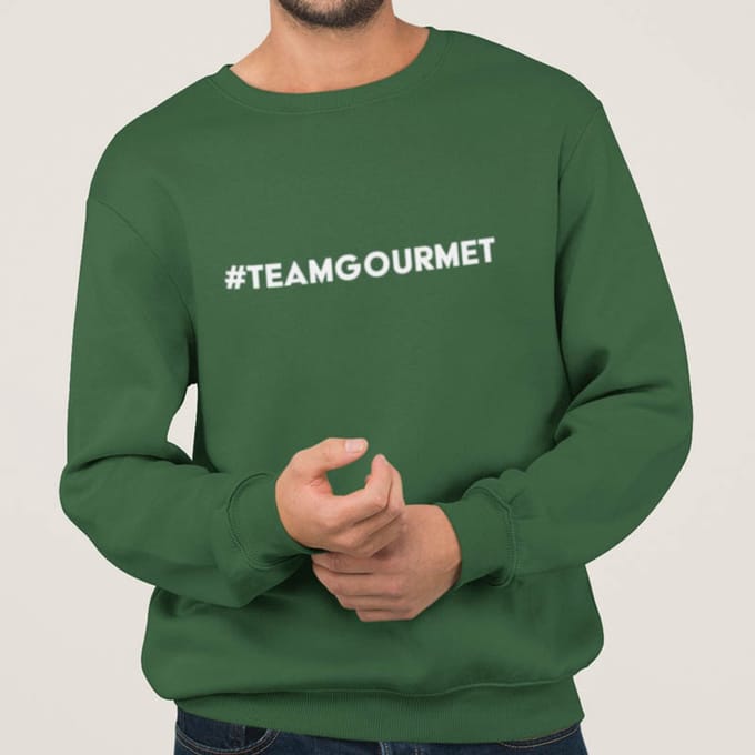 Foute Kerst Trui Groen #TeamGourmet XS