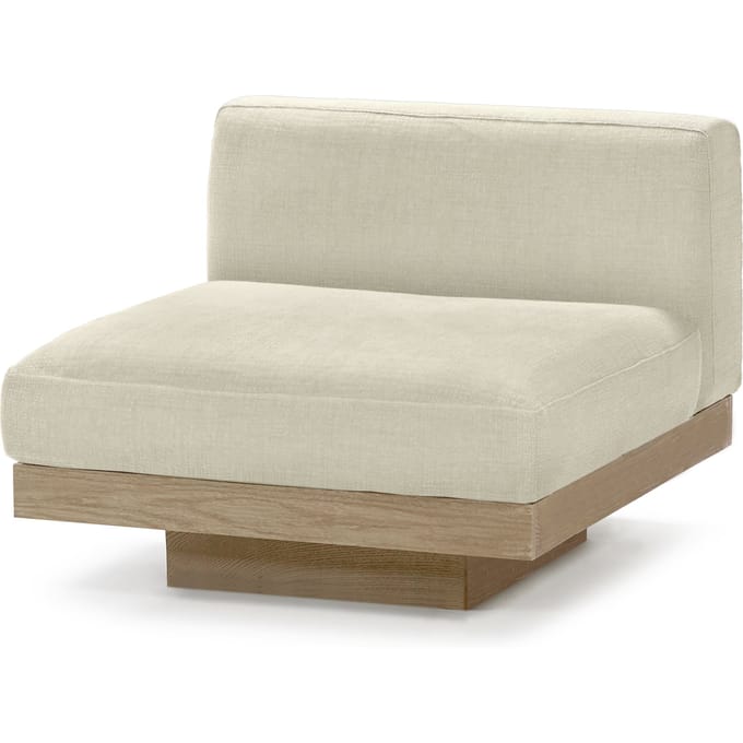 Serax Rudolph Teak Outdoor Fauteuil - krijt