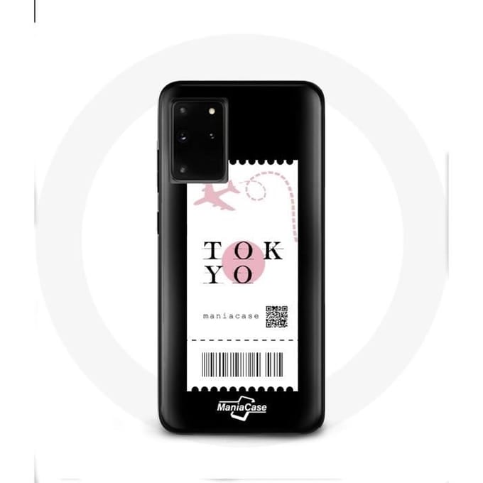 Case voor Samsung Galaxy S11 Plus Vliegticket Tokyo Japan