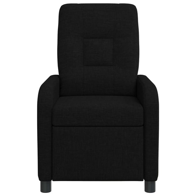 vidaXL - Recliner - Zwart - Stof