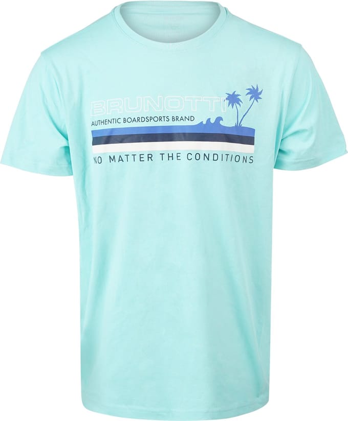 Brunotti Leeway Heren T-shirt - Blauw - M