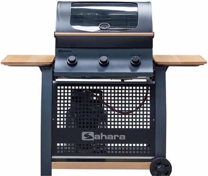 Sahara S350 Gas Barbeque 3 branders