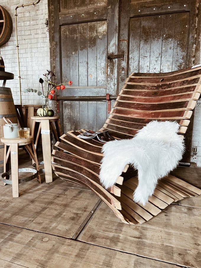 Wijnvat Lounge Stoel "The Winelounger"