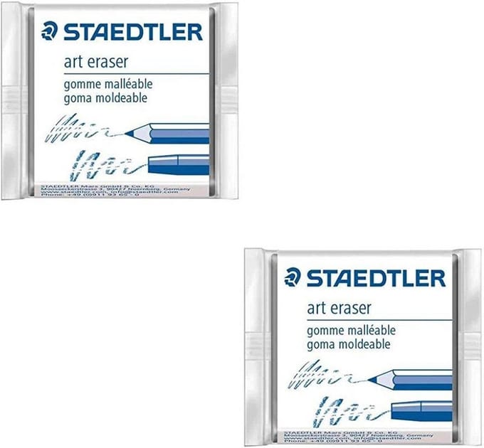 Kneedgum Gummetjes voor Kunstenaars - Set van 2