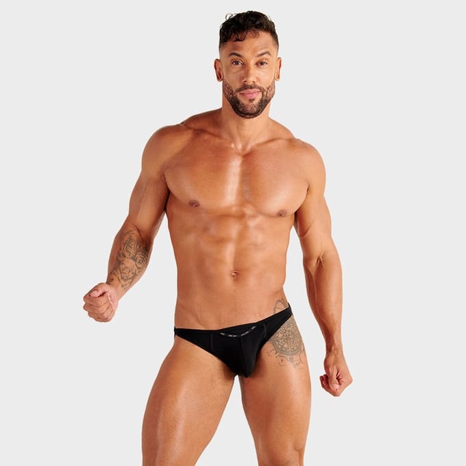 WOH heren jockstrap sexy fun zwart II