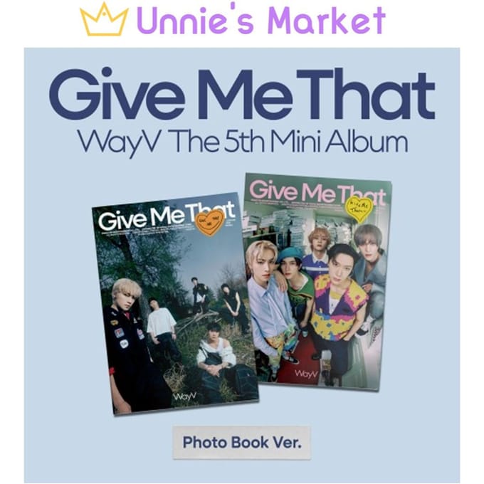 WayV - Give Me That (Fotoboek ver.) A gray
