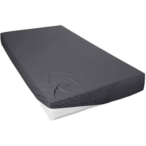 Primera Jersey hoeslaken (Antraciet, 90-100 x 200 cm)