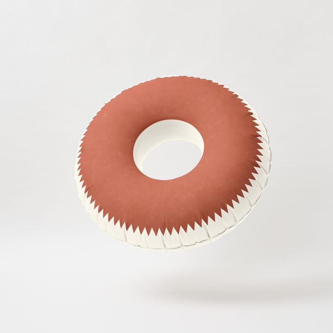 SunnyLife - Vintage - Poolring - Oranje wit