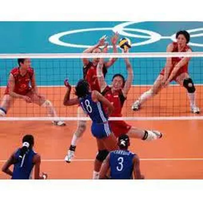 Wedstrijd volleybalnet PowerShot