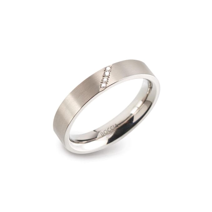 Boccia Titanium 0121.0748 Dames Ring 15.25 mm maat 48