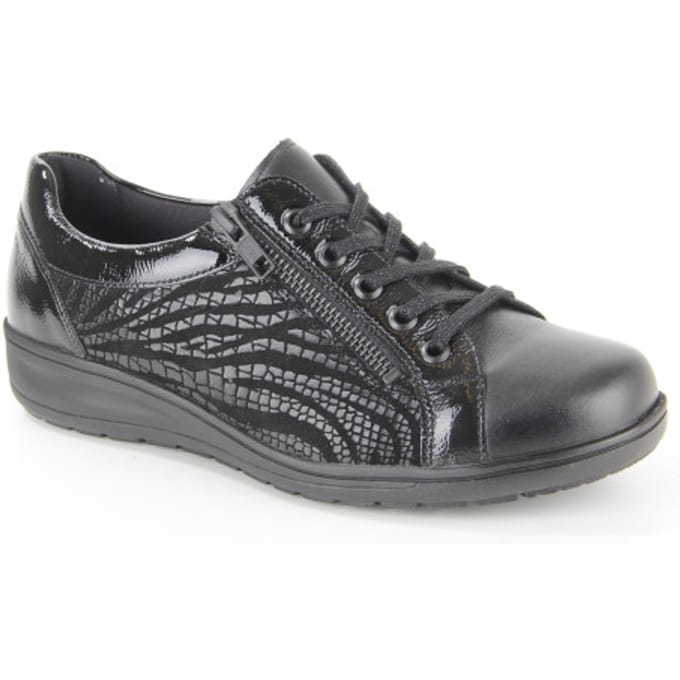 Solidus 29001-01001-k dames veterschoenen sportief