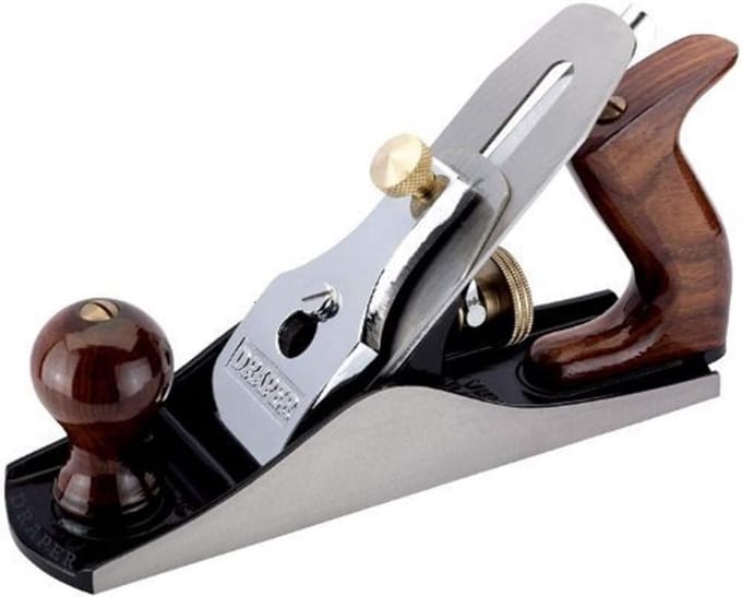 Smoothing Plane 250mm met 50mm Hoog Koolstofstaal Snede - Beeukenhouten Handvat