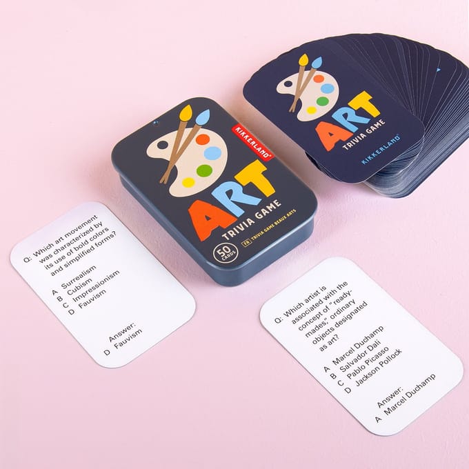 Trivia Game - Art van Kikkerland