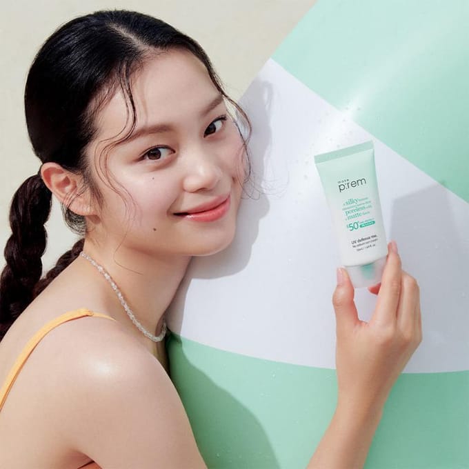 [maak blz:rem] UV-verdediging mij. No Sebum Zonnecrème SPF 50+ PA++++ 50ml white