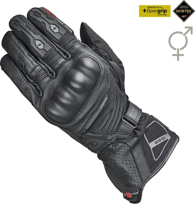 HELD SCORE 4.0 GORE-TEX® motorhandschoenen + Gore Grip Zwart Lang-8
