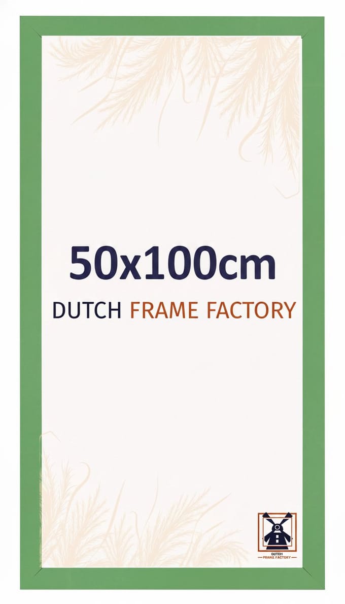 Fotolijst 50x100 cm - MDF - Groen - Benno