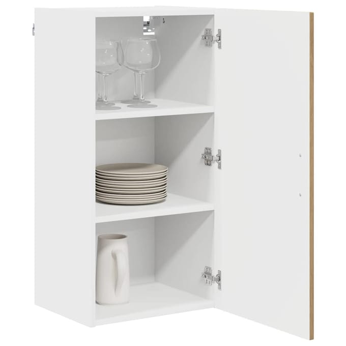 vidaXL - Vaatwasserpaneel - Kalmar - Artisan - Eiken - 40 - x - 31 - x - 80 - cm