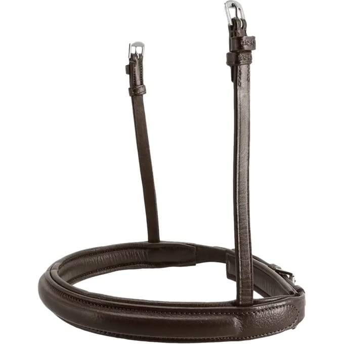 Anatomisch hoofdstel Kieffer Ultrasoft Sue with square chrome buckles
