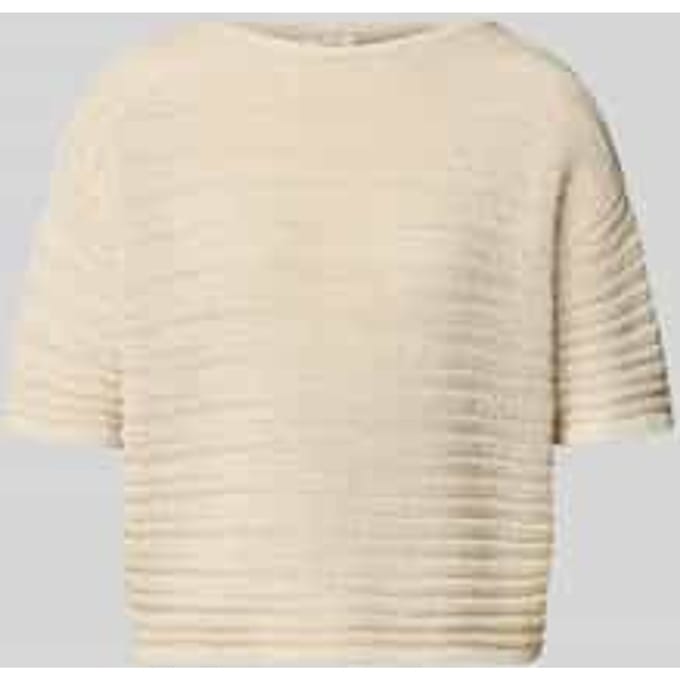 Gebreid shirt met boothals model 'Pinse breath'