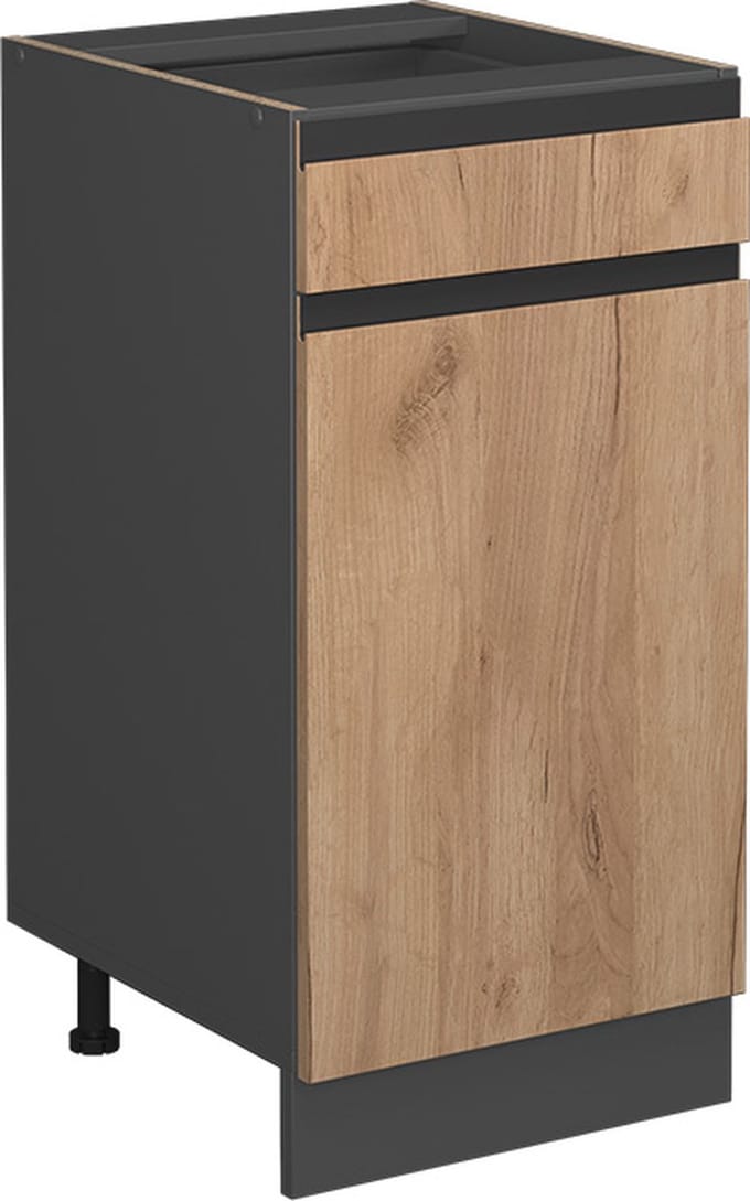 Vicco R-Line Keukenonderkast – 40 cm WB Marmer Krachtige eik goud
