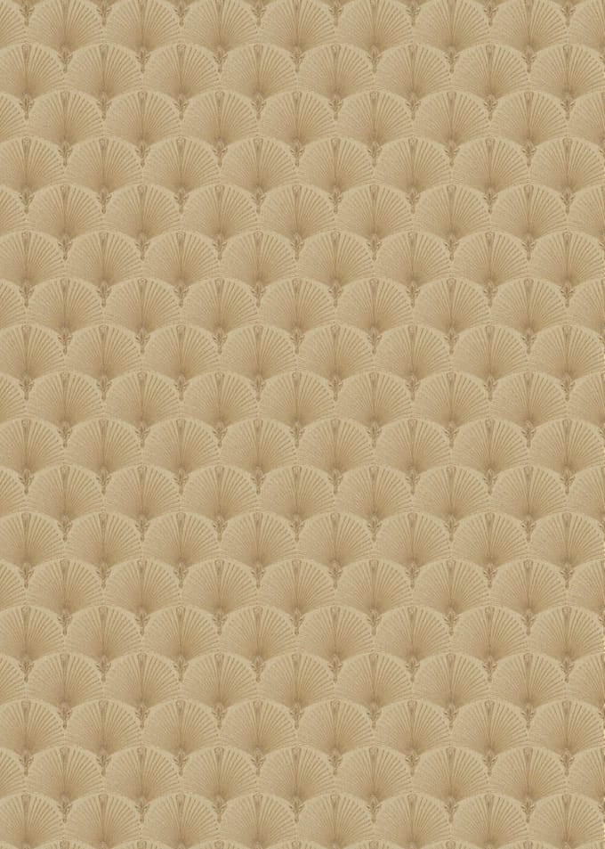 Erismann Vinylbehang 10346-30 - Versailles - Art Deco Goud - 53cm x 10.05m