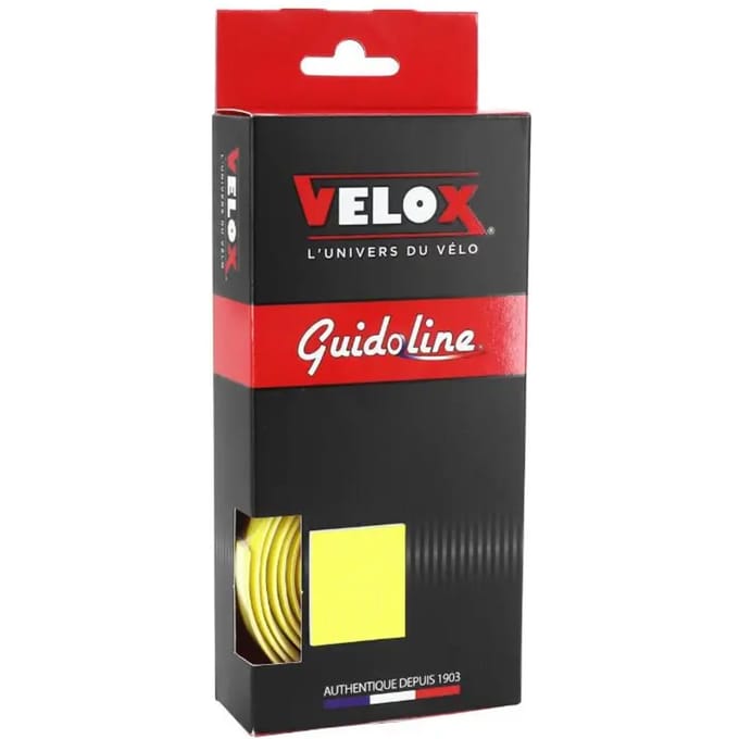 Velox Stuurtape Ultra Grip 2.5 geel (2st)