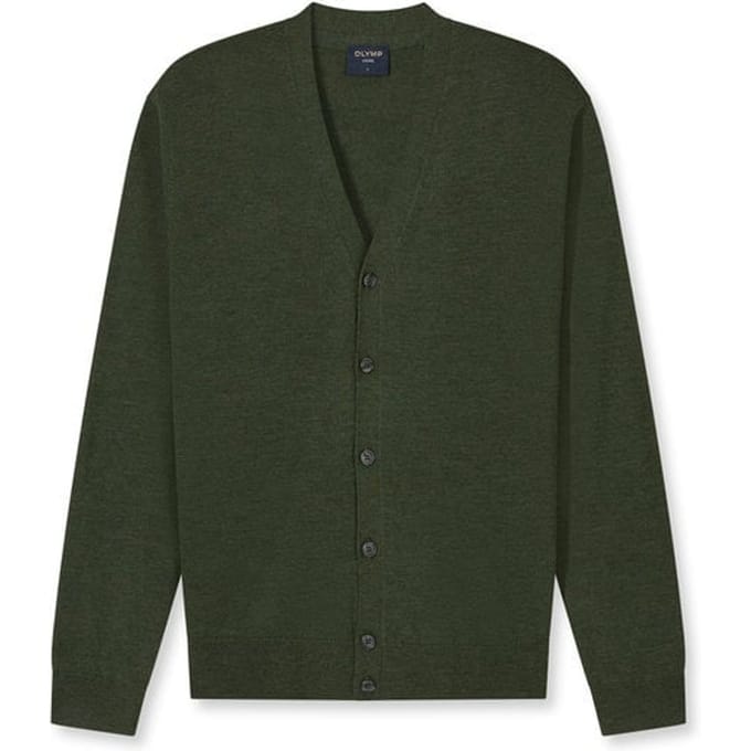 OLYMP Casual Breisel, Olijfgroen