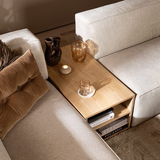 Bronx71® Tussenelement Jaxx blank eiken 88x46 cm