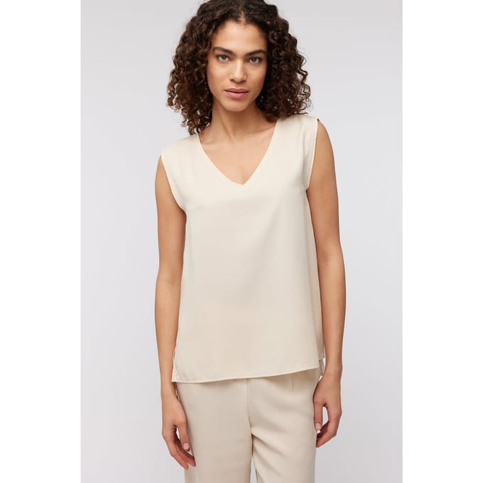 Knitted Willy Top Sand Größe: M | Tanktops Outlet | Damen | Braun