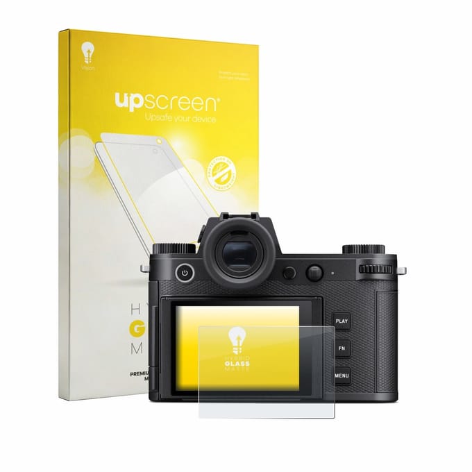 upscreen - Screenprotector voor Leica SL3-P - Folie Beschermfolie Beschermglas matte