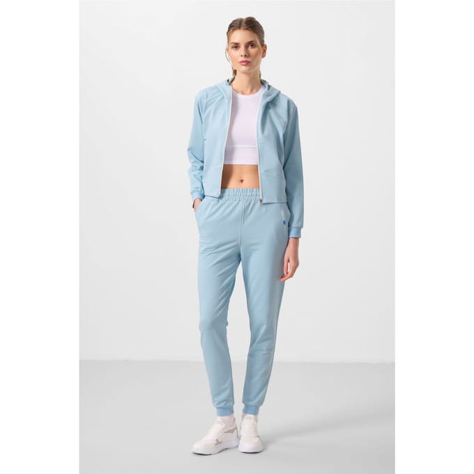 Oversized Hooded Zip Sweatshirt en Broek Set