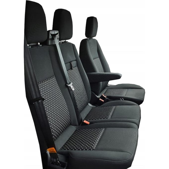 Ford Transit Custom 2012-2023 Stoelhoezen 100% Specifiek