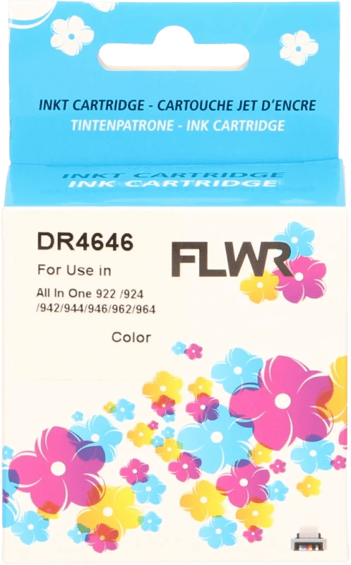 FLWR - Cartridges / Dell 922 / kleur / Geschikt voor Dell