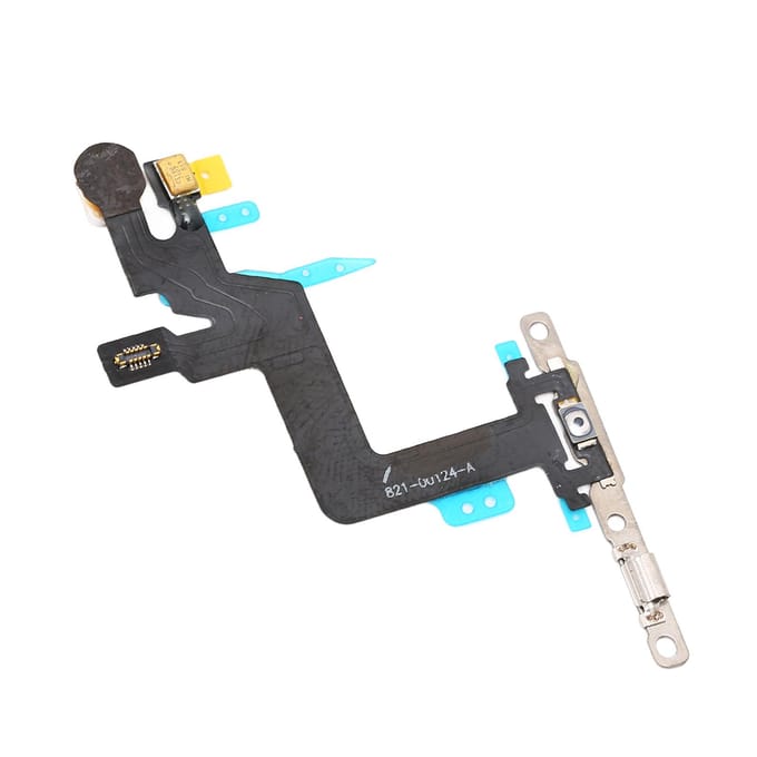 Aan/uit-knop Flexkabel Aan/uit-schakelaar Flexkabel Vervangingsonderdelen voor IPhone 6S Plus white