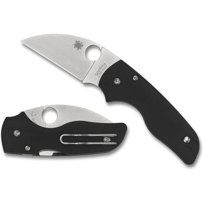 Spyderco Zakmes Lil Native Wharncliffe Black CPM S30V PE