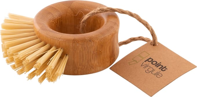 Point-Virgule Schuurborstel Bamboo Rond