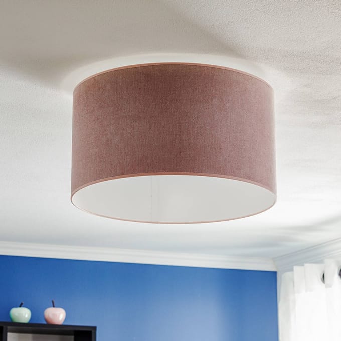 Duolla Plafondlamp Pastel Roller Ø 45 cm roze