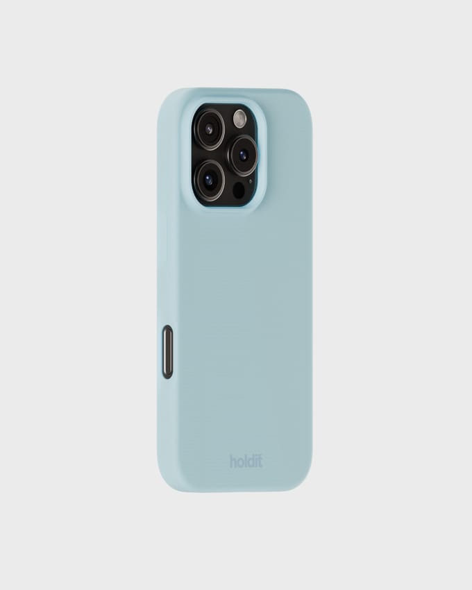 Phone Case Silicone Mineral Blue iPhone 16 Pro