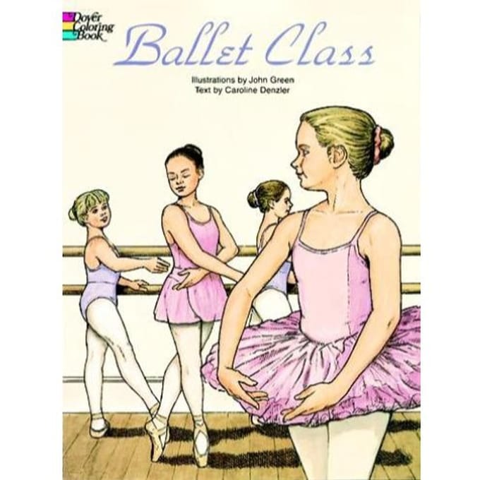 Ballet Class Coloring Book - John Green