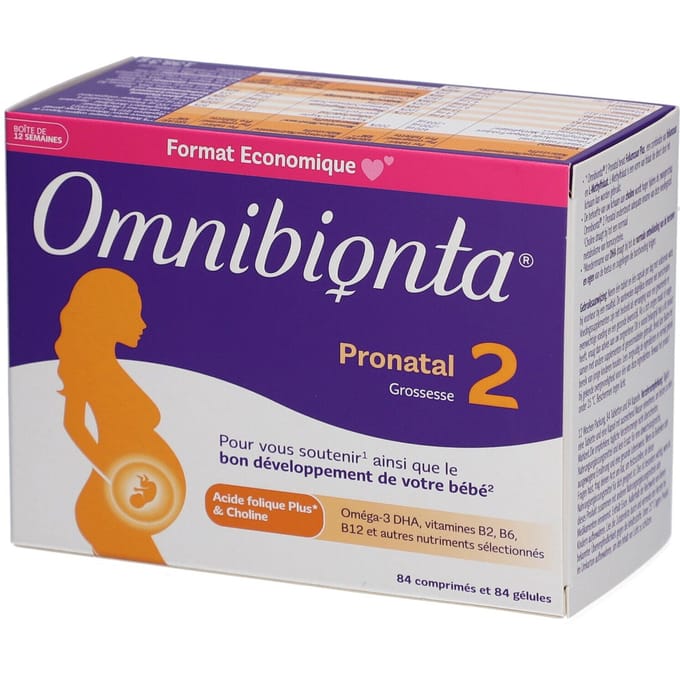 Omnibionta Pronatal 2 Zwangerschap 84 Tabletten+ 84 Capsules