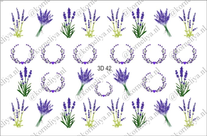 Korneliya 3D Waterdecal - 3D 042
