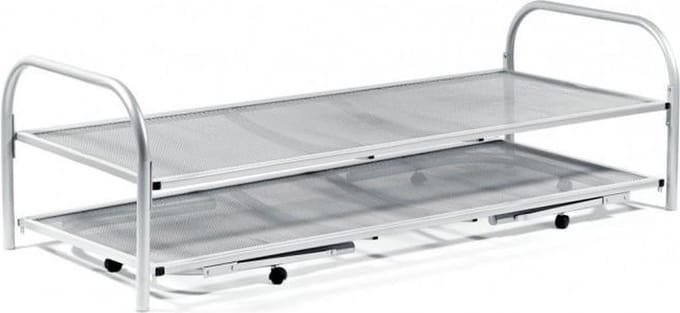 Dubbel Divan dwarsgespannen spiraalbodems - 1 Persoons - 90x200 - Bedden4045