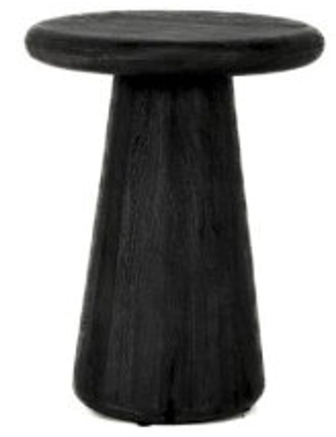 Tower living Asti Round side table 40x40x55 - Black
